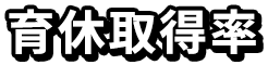 育休取得率